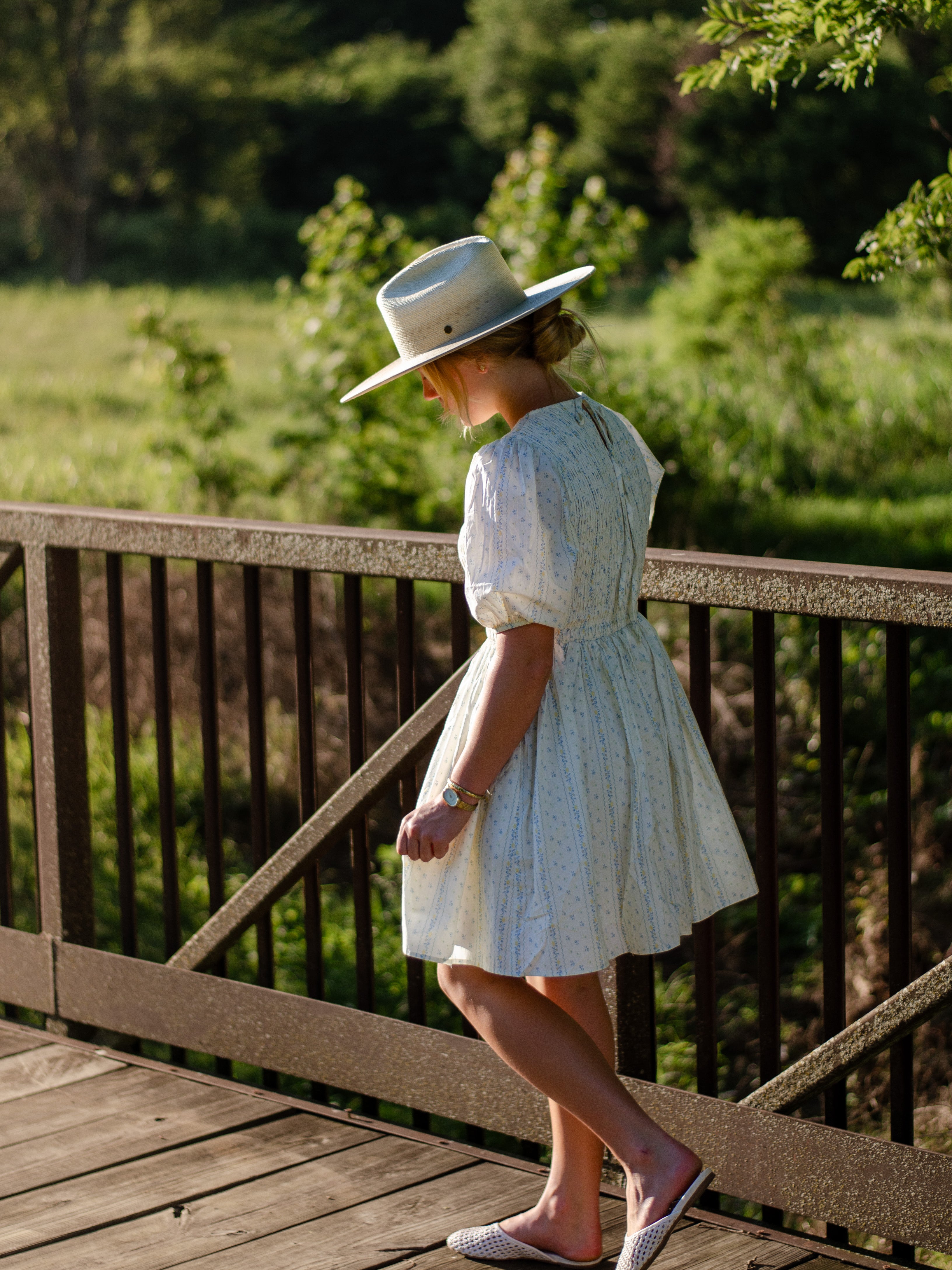Colette Smocked Bodice Mini- Final Sale