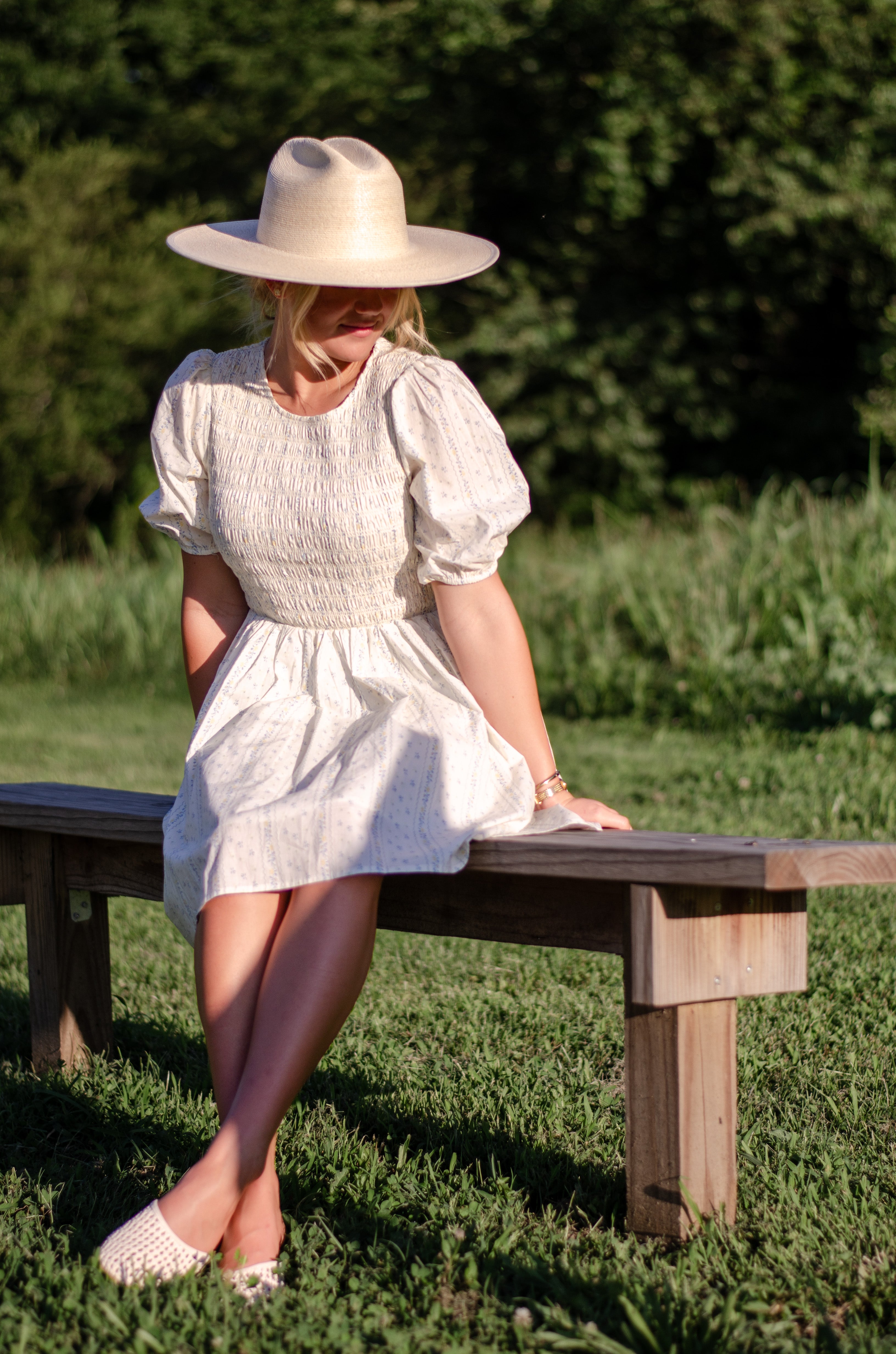 Colette Smocked Bodice Mini- Final Sale