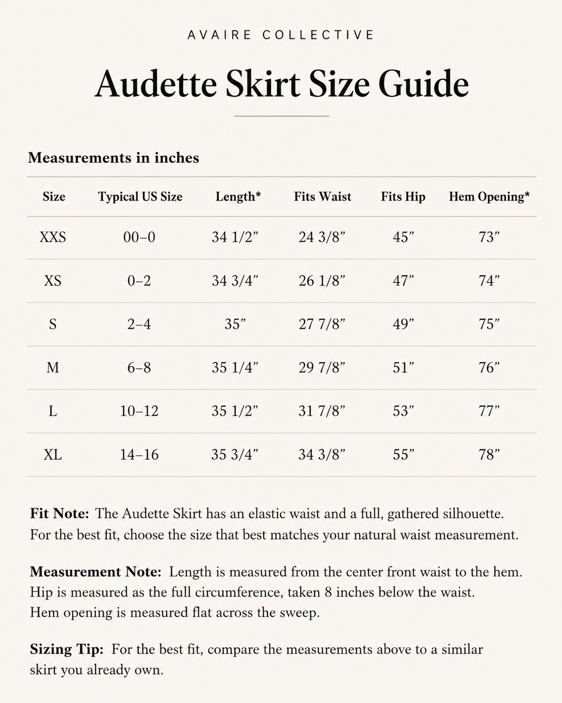 The Audette Skirt
