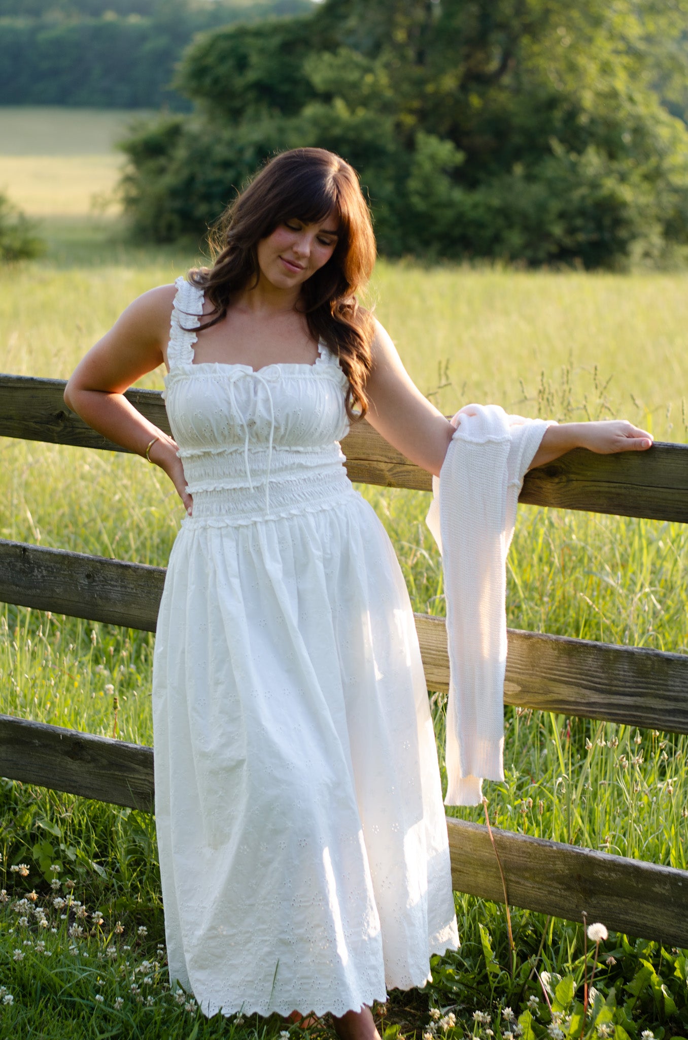 Camille Dress (white)
