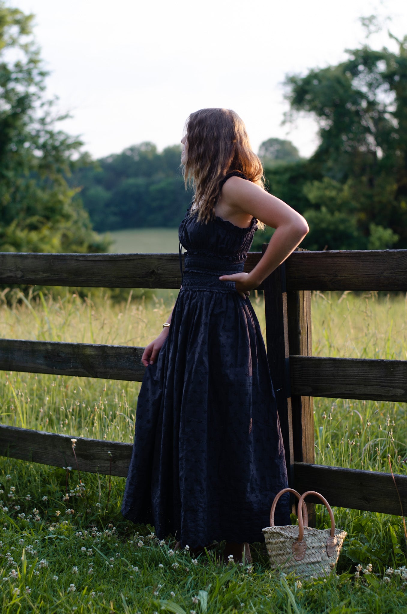 Camille Dress (navy)