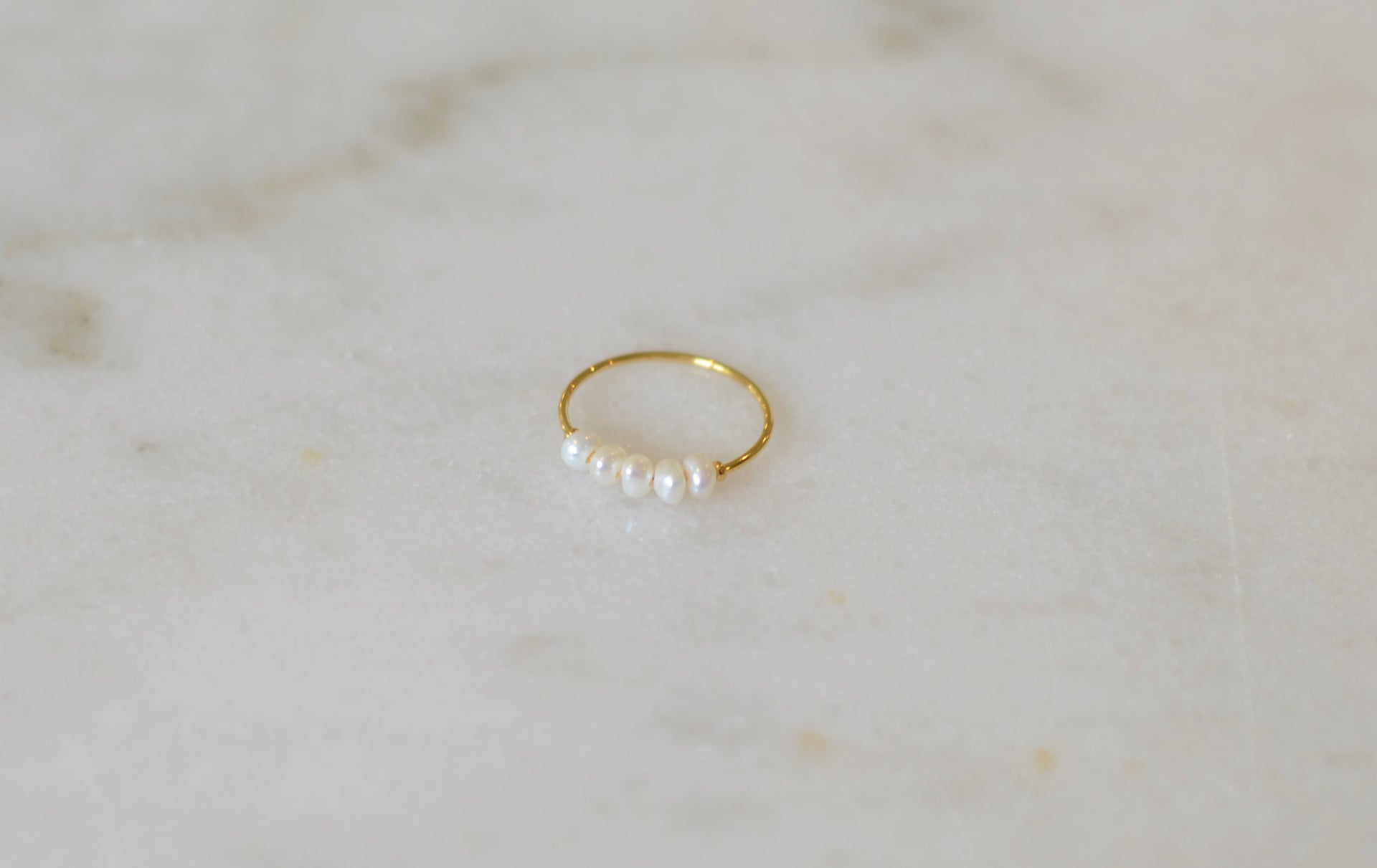 Dainty Pearl Ring