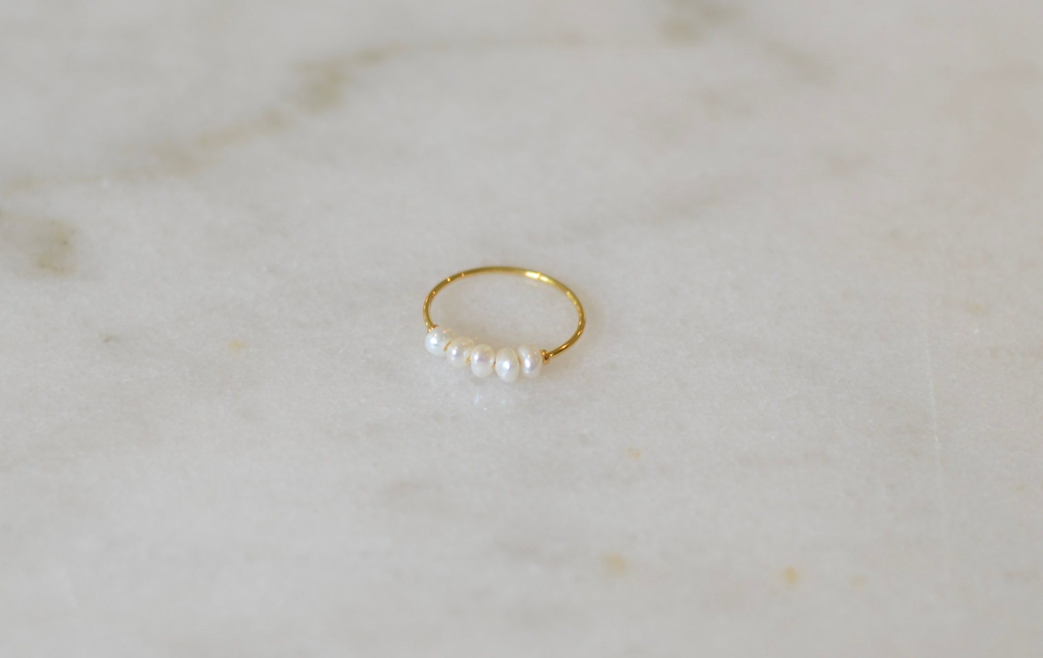 Dainty Pearl Ring