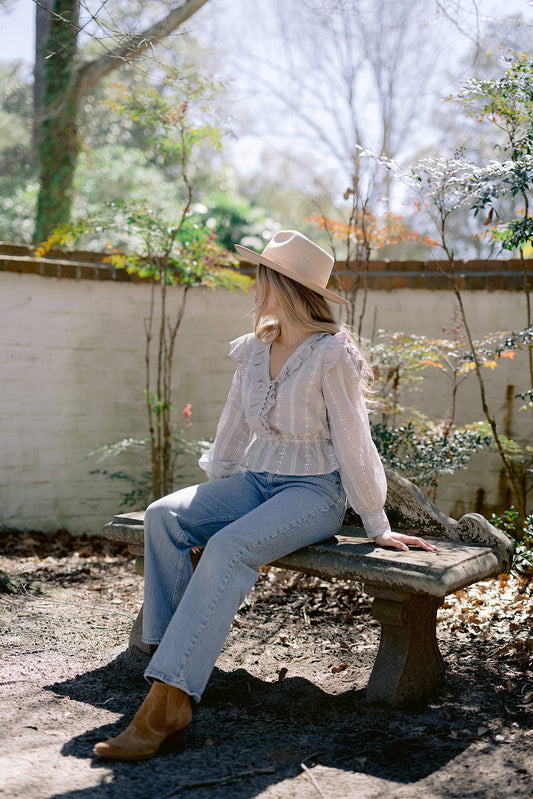 Daphne Eyelet Blouse