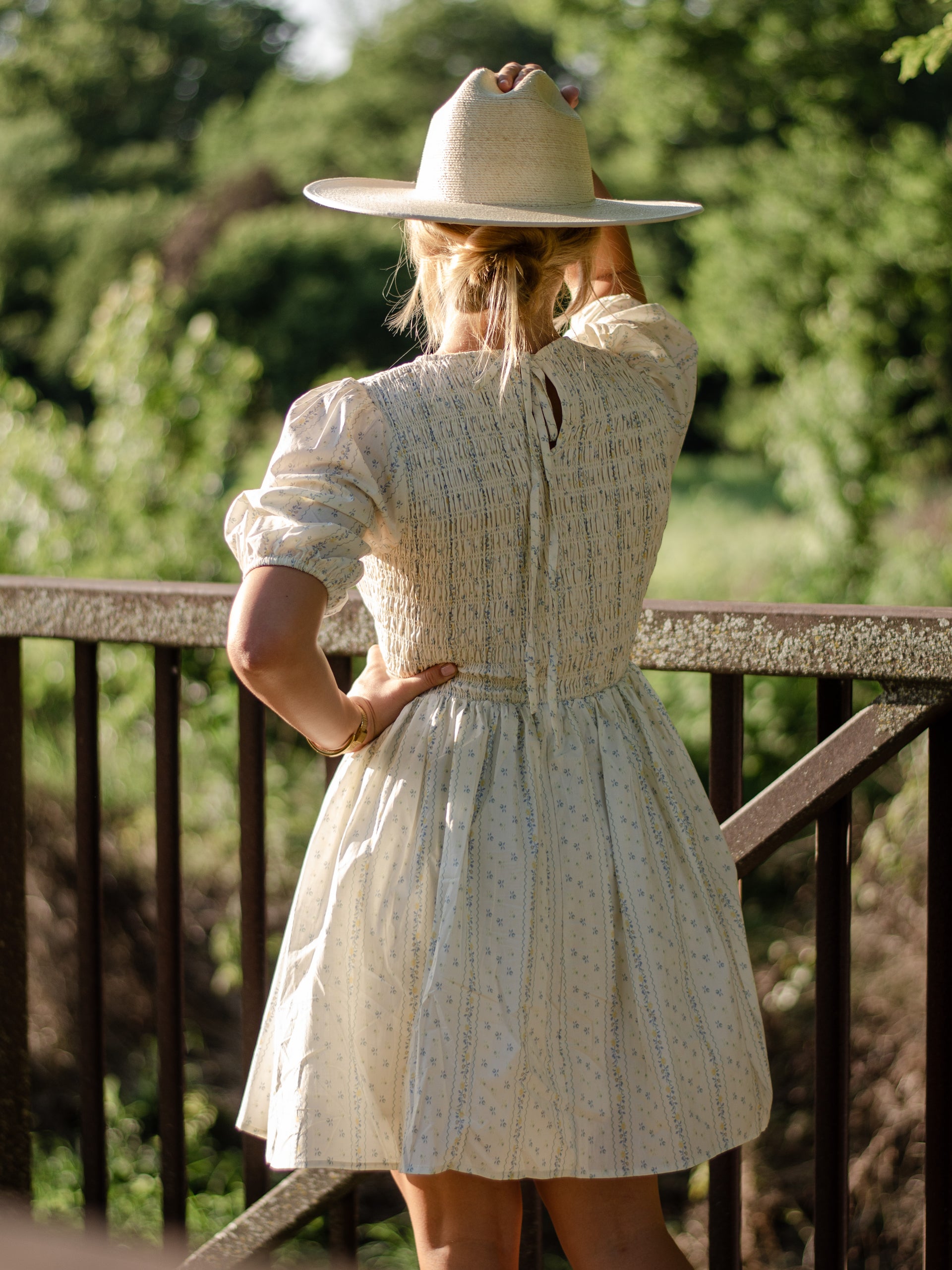 Colette Smocked Bodice Mini- Final Sale