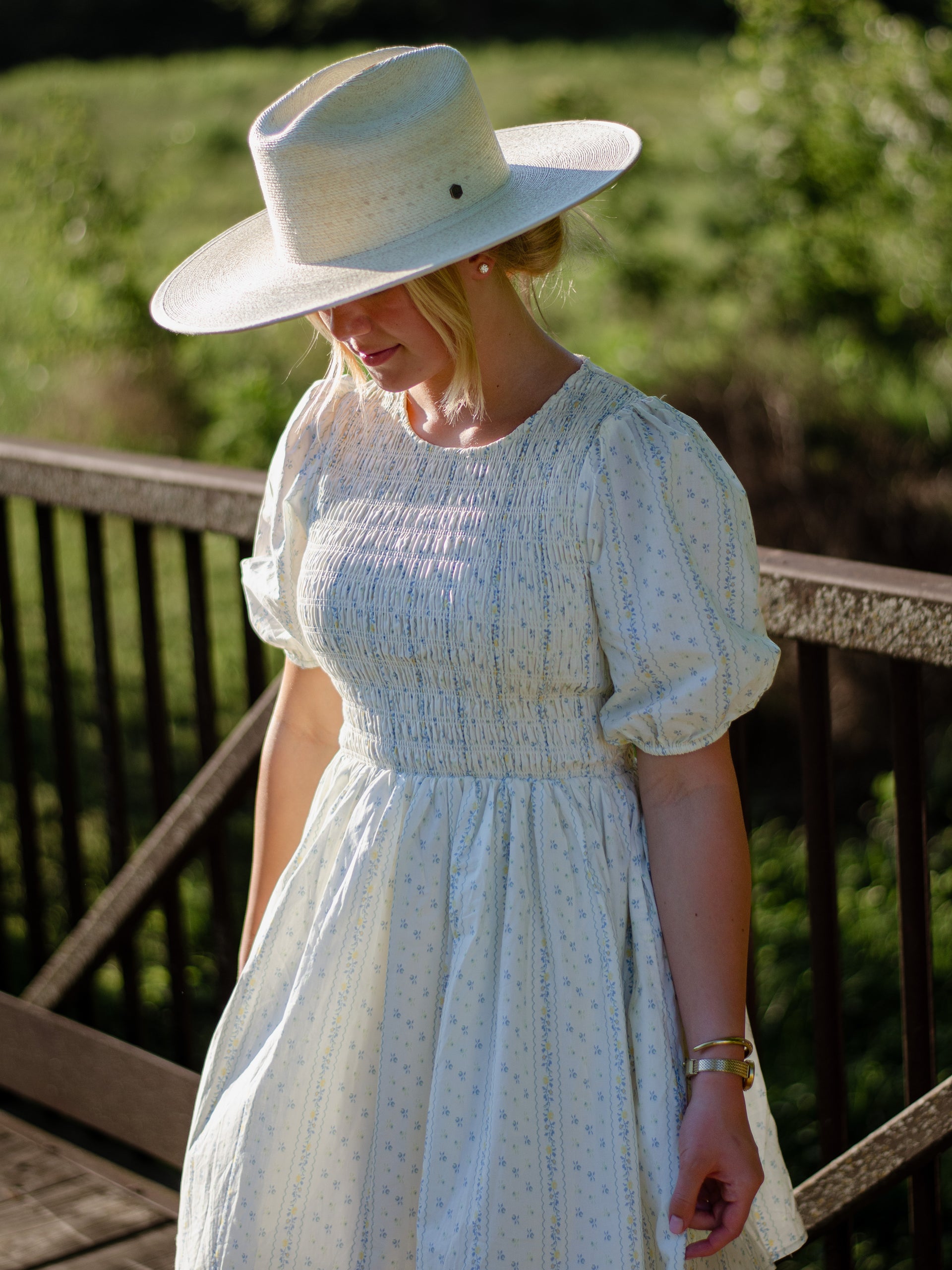 Colette Smocked Bodice Mini- Final Sale