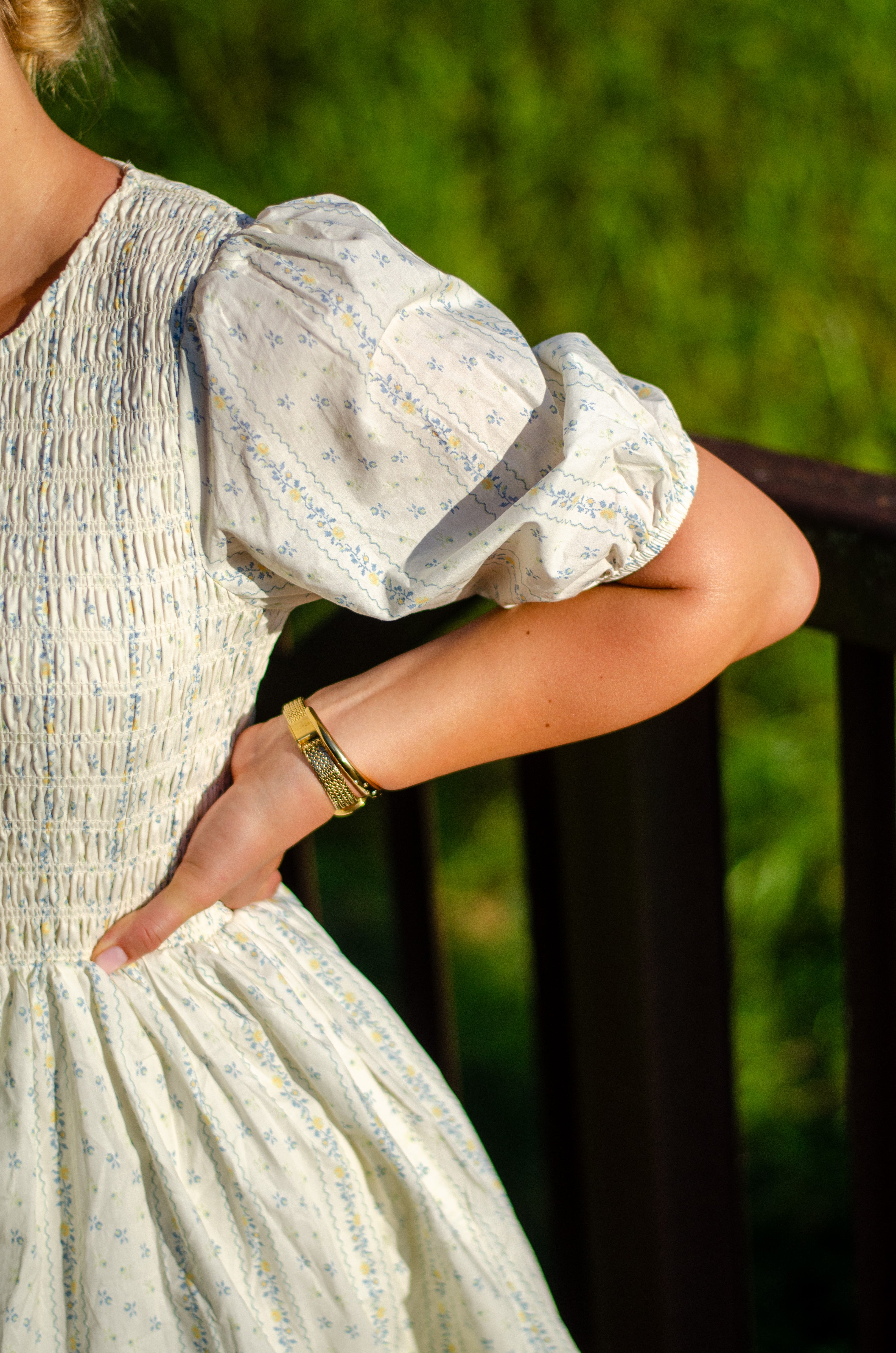 Colette Smocked Bodice Mini- Final Sale